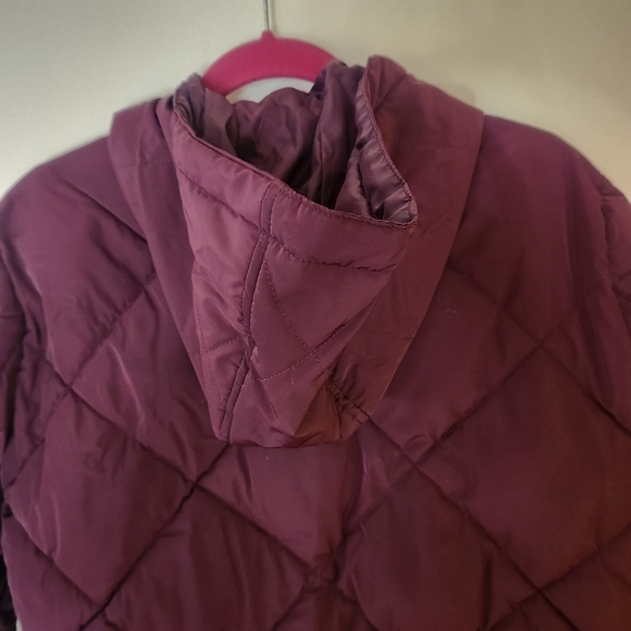 ASOS Puffer Jacket, Size 6, Purple - Picture 3 of 7